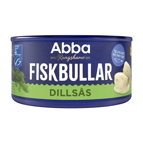 Abba Fiskbullar i dillsås