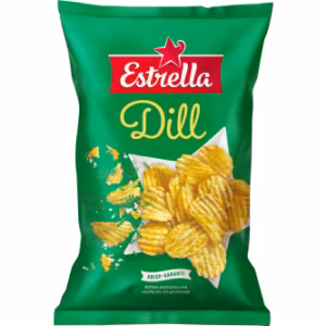Estrella Dill brambůrky s koprem 175g