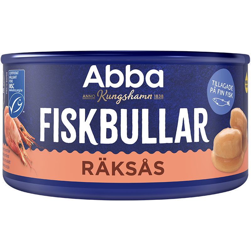 Abba Fiskbullar i Räksås