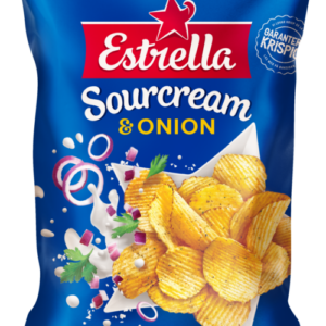 Estrella Sourcream & Onion 175g