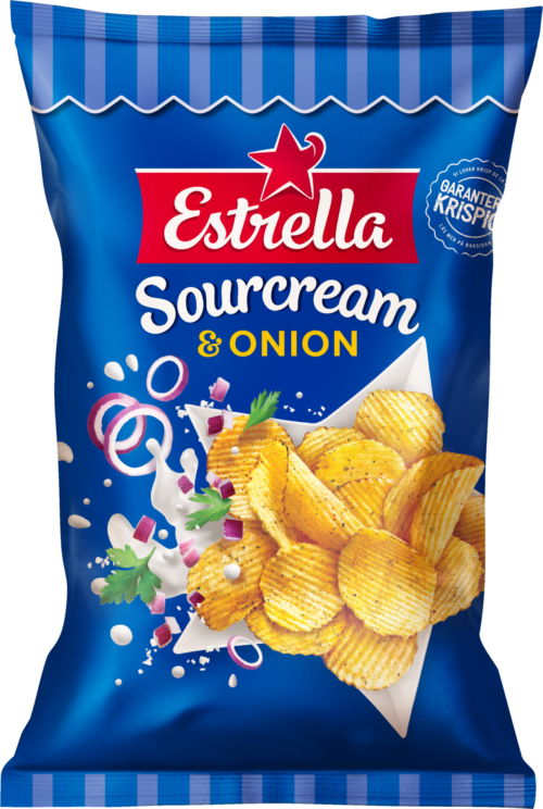 Estrella Sourcream & Onion 175g