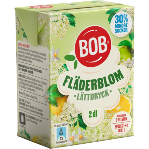 BOB Lättdryck Fläderblom 2dl