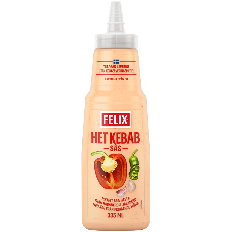 Felix Kebab ostrá omáčka 335ml