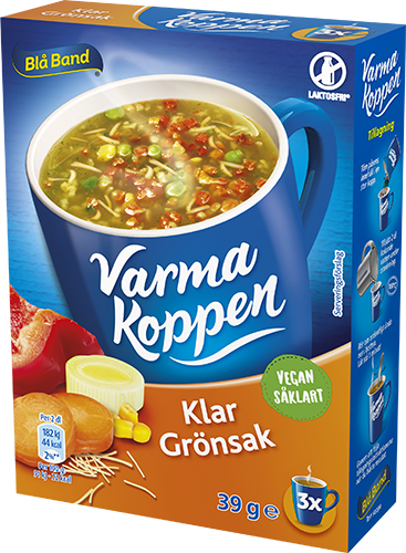 Blå Band- Klar Grönsakssoppa