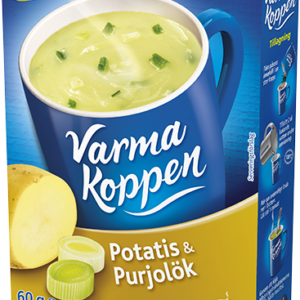 Blå Band- Potatis och Purjolökssoppa